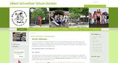 Desktop Screenshot of albert-schweitzer-schule-dorsten.de